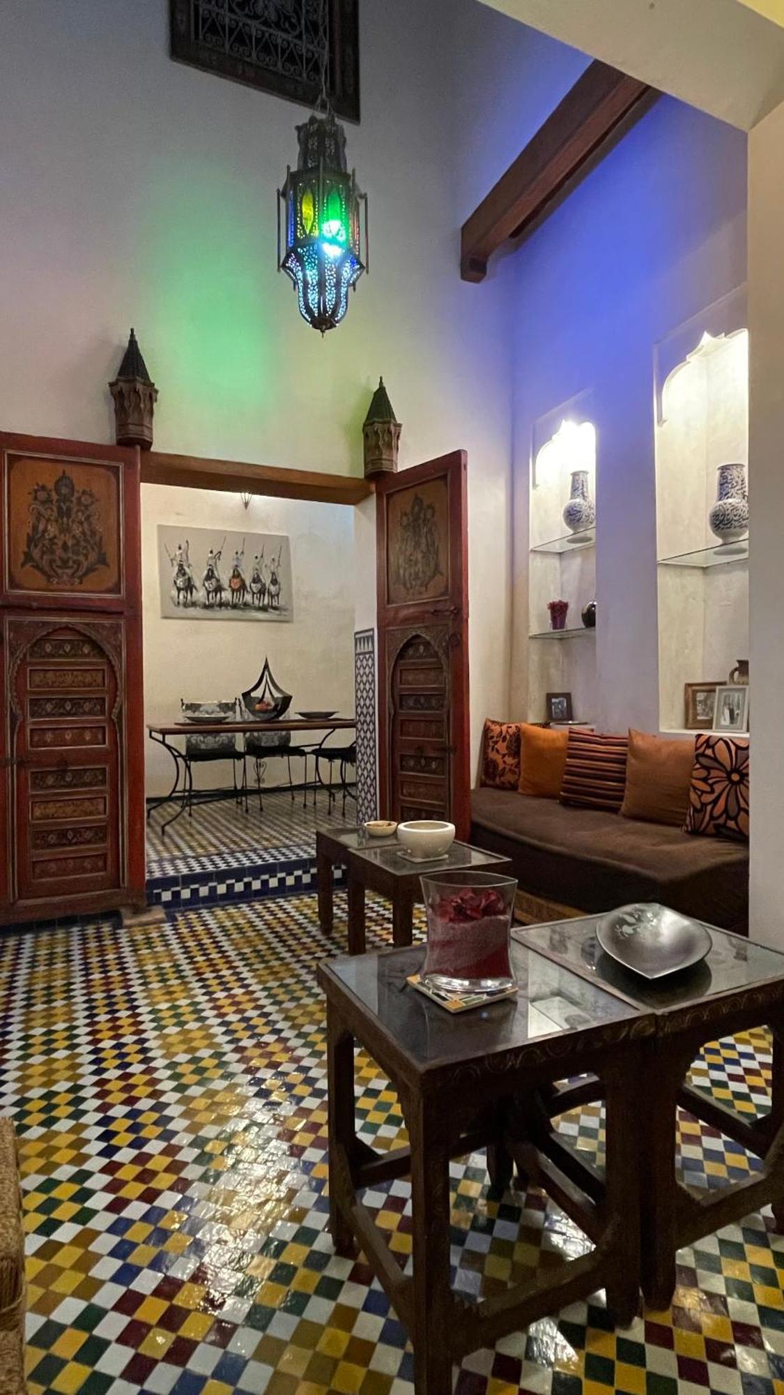 Dar Seffah Au Coeur De La Medina Villa Fez Bagian luar foto